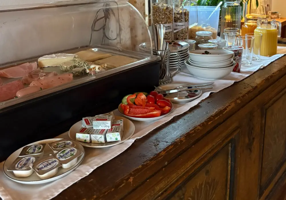 Das Frühstücksbuffet