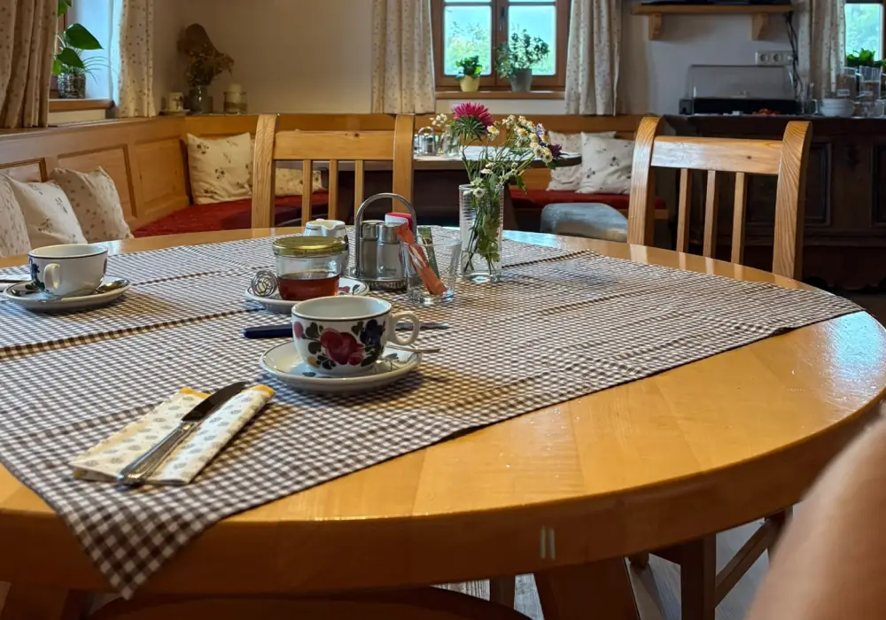 gedeckter Tisch