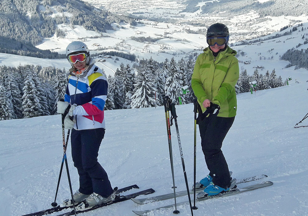 Ski-Fahrer