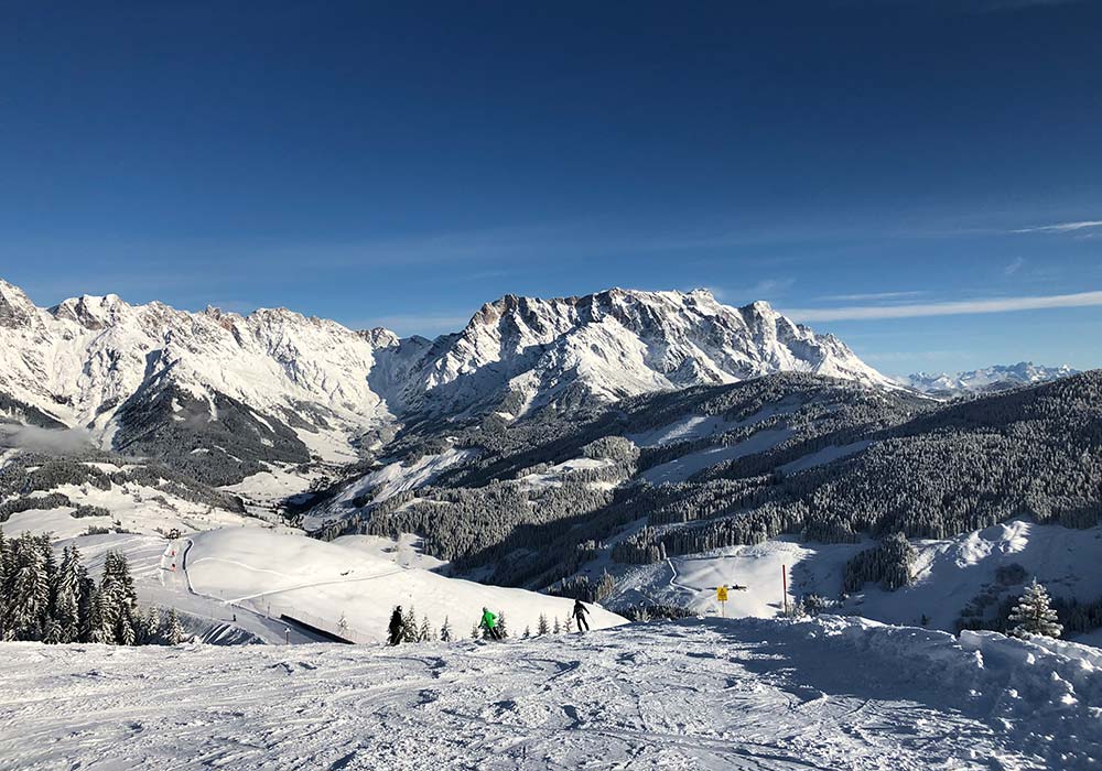 Berglandschaft im Winter